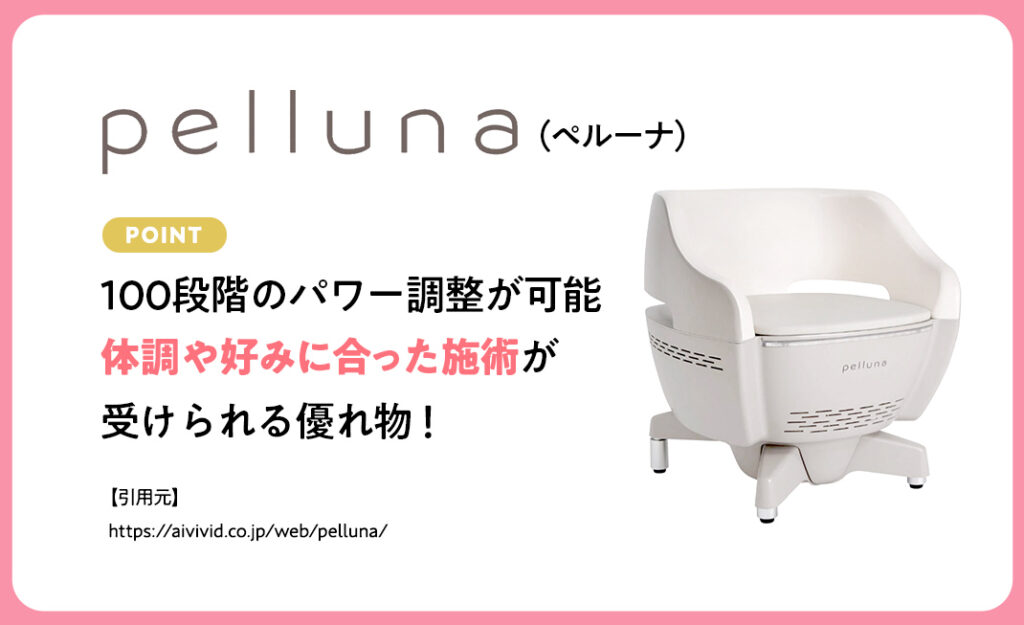 骨盤底筋マシンpelluna（ペルーナ）の特徴は？サポート内容も