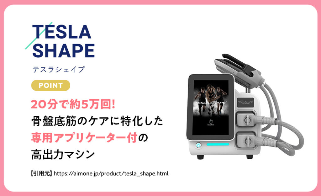 TESLA SHAPE（テスラシェイプ）の価格・効果・サポート体制を解説